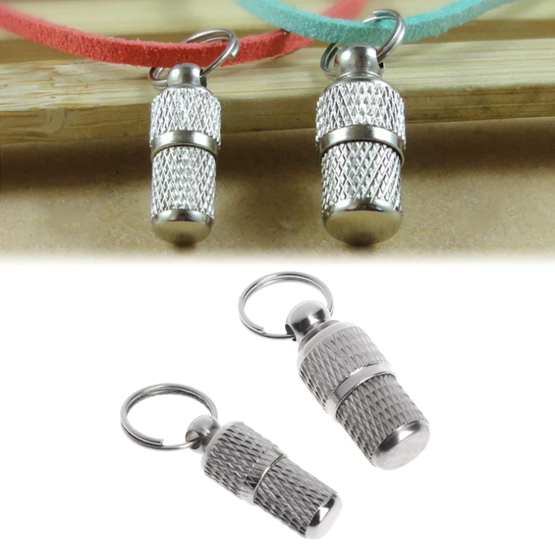Anti Lost Barrel Tube Collar Dog Tags Pet for Pet Id Tag Name Identity Address