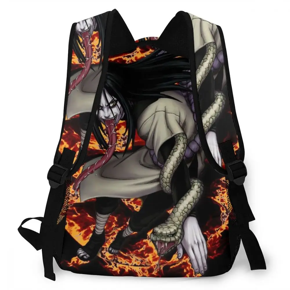 Orochimaru пользовательские японского аниме Наруто печати мультфильм изображение paiting Повседневный Рюкзак