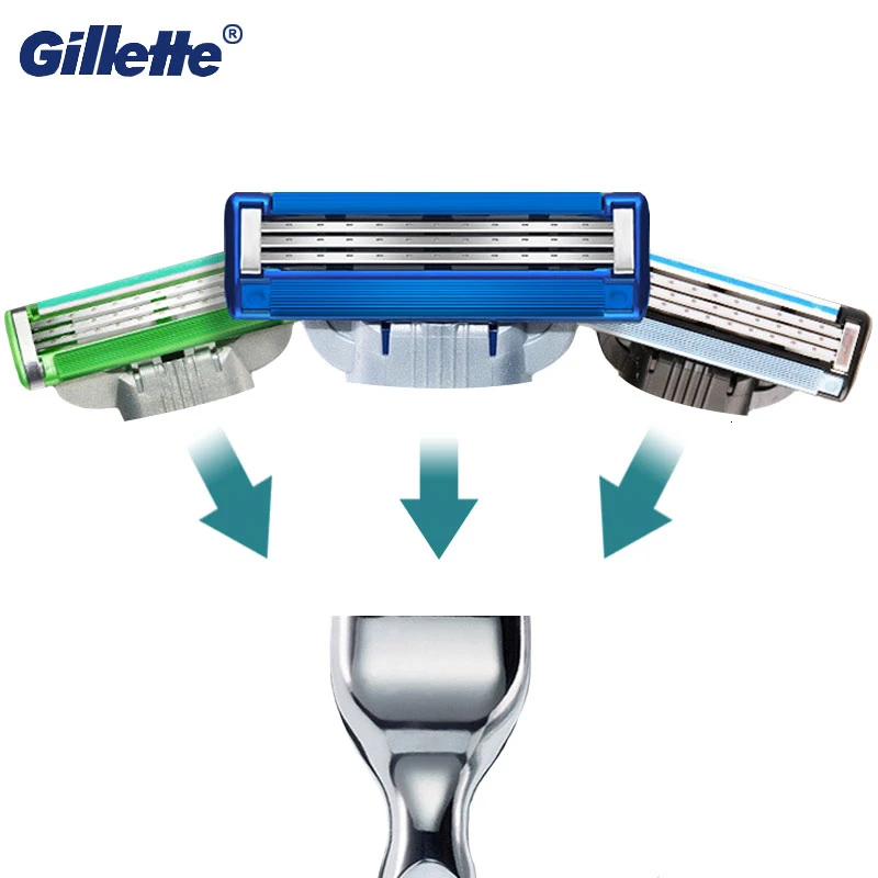 Manual razor for men safety shaving Gillette Mach 3 Turbo razor holder With replacement razor blades 1 Manual razor for men safety shaving Gillette Mach 3 Turbo razor holder With replacement razor blades 5