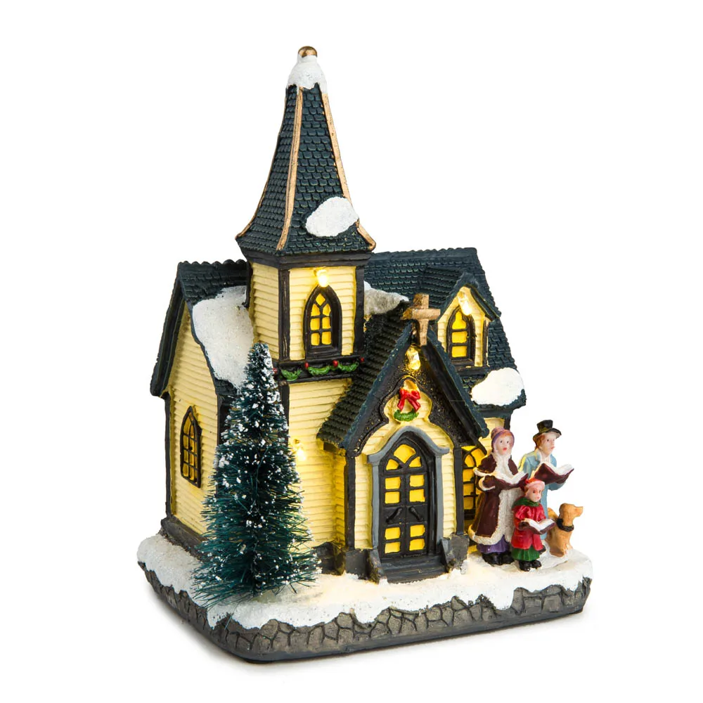 Moving Christmas ChoirLighted Christmas Village is a Great Christmas Gift 