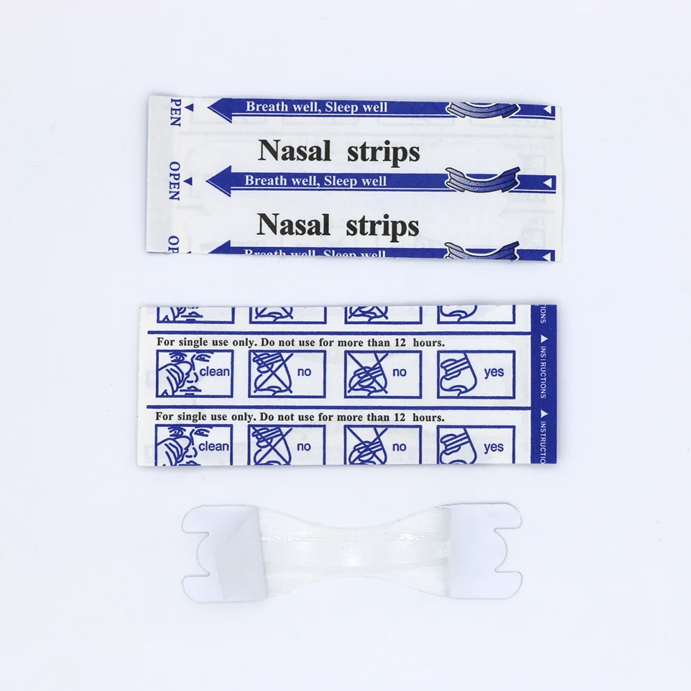 Snoring Stopper Nasal Strips To Not Snore Better Nose Breathe Sleeping Relax stop snoring nose clip nasal breathing dilator nasal strips nose strips stop snoring patch stop snoring snoring nose strips nasal patch sleeping patch anti snoring patch 30pcs/Box 66x19mm