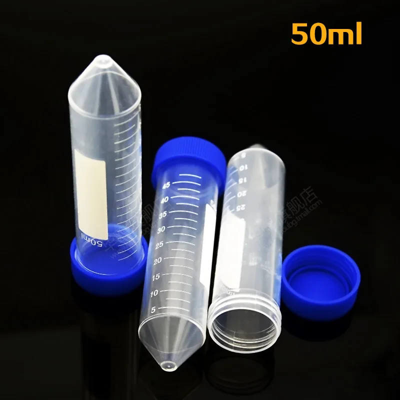 20 шт./упак. 50mL лабораторная пластиковая центрифужная трубка Axygen центробежная