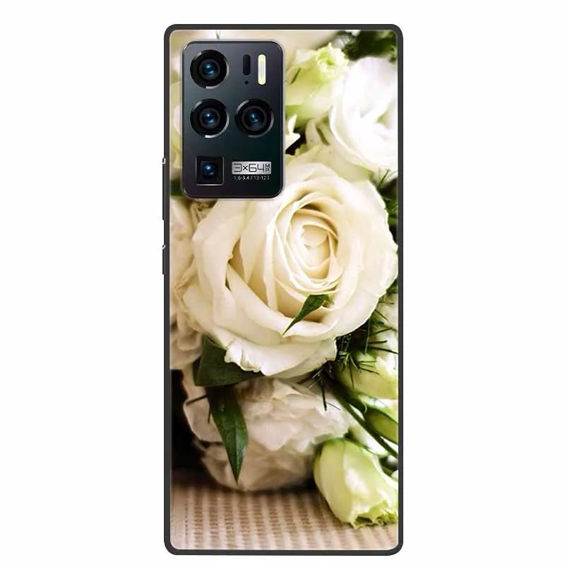 Shockproof Soft Silicone TPU Back Cover - Cute Design