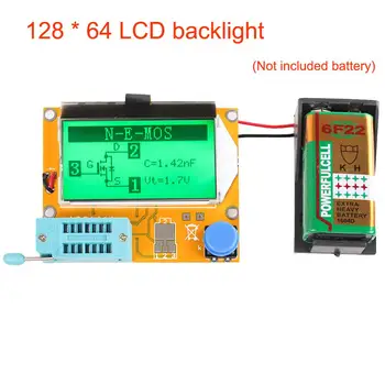 High Quality LCR-T4 ESR Meter Transistor Tester Diode Triode Capacitance SCR Inductance ESR Meter Transistor Test Tool bside esr02pro digital transistor tester smd components diode triode resistance capacitance inductance multimeter esr meter