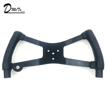 Good Stability 13" Go Kart Steering Wheel Butterfly H Style for Riding Lawn Mower Racing 330 x 160 mm Black