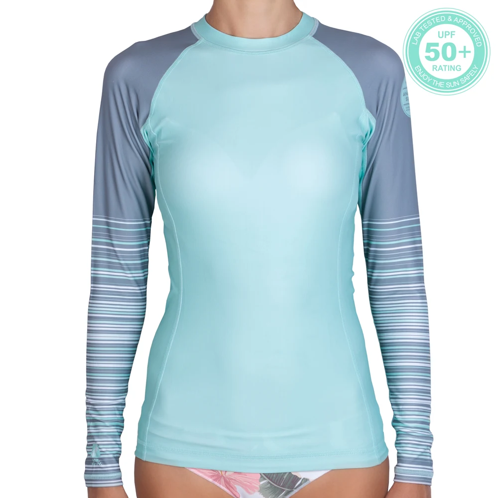Ananas Surf Rashguard Women's Girl's Long Sleeve Swimsuit UPF 50+ Swim Quick Dry Print Sailing Diving Clothes Surfing T-Shirt