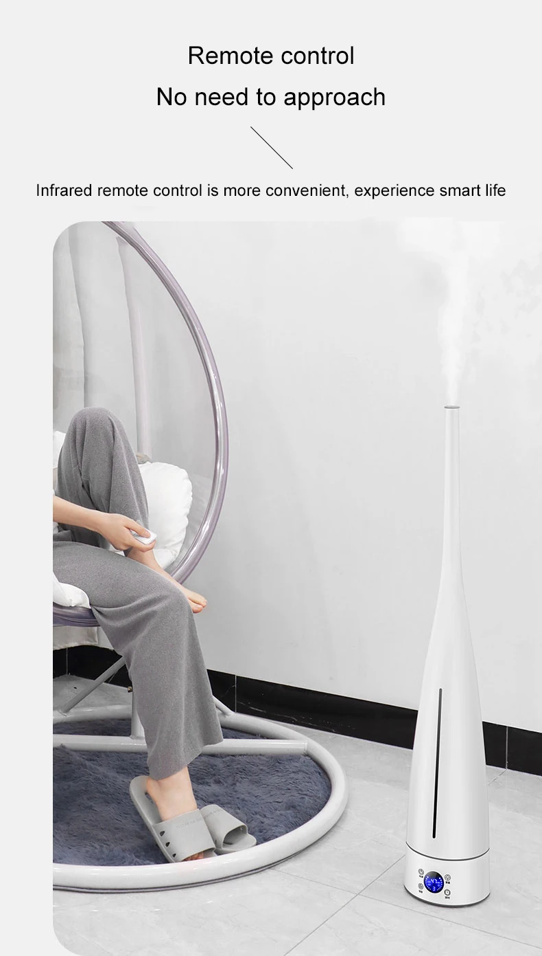 5L Ultrasonic Air Humidifier ultrasonic humidifier Floor-standing Diffuser Mute Mist Maker Fogger Spray Anion Humidifiers