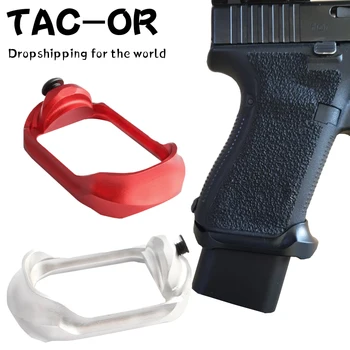 

Tactical Compact Pro Magwell Magazine Base Pad Grip Adapter for GEN 5 G19 Hunting Glock Accessory Dropshipping