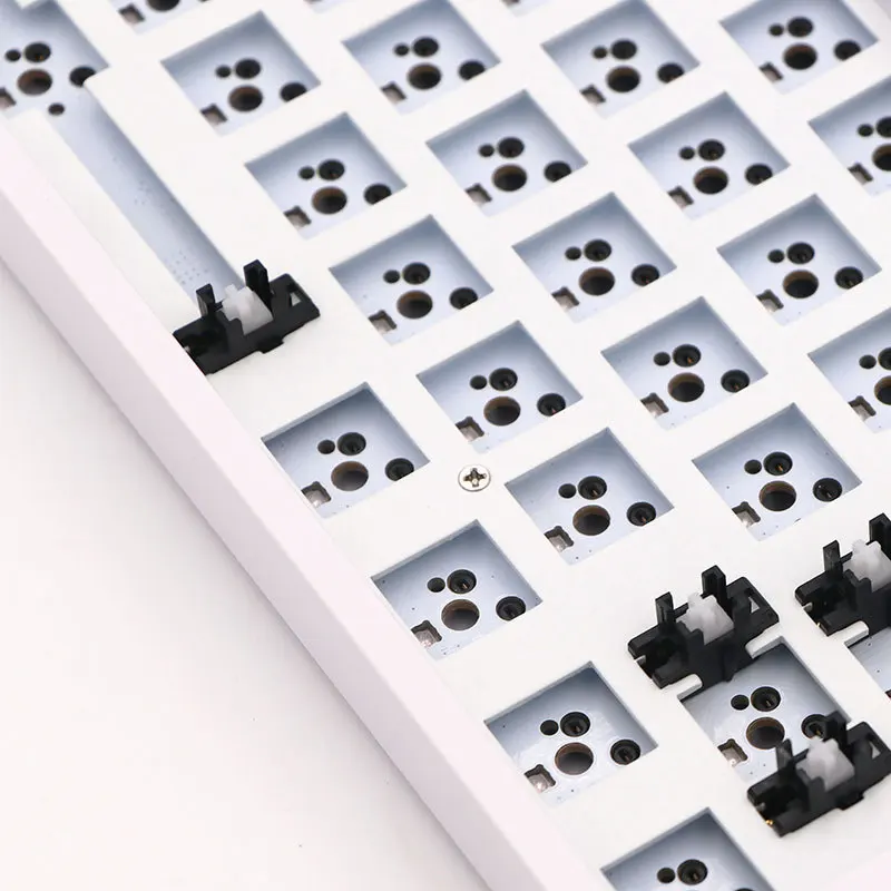 US $90.78 Sk108 key Mechanical Keyboard kit 100 Hot Swappable Programmable Wired Bluetooth Replaceable Space Mechanical keyboard DIY kit