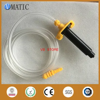 

High Quality 5 Sets EFD 55cc 55ml Black UV Syringe Barrel Valve Robot Adapter With Syringe Dispensing Needle Tip