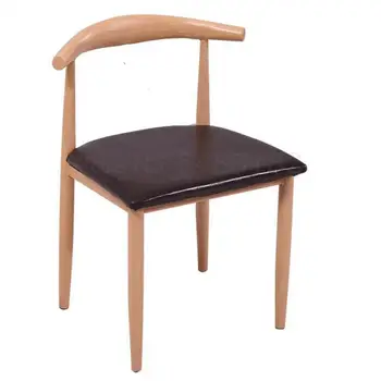 

Dessert Milk Tea Shop Tables and Chairs Western Cafe Cafe Burger Shop Iron Horn Chair Dining Restaurant Card Seat Combination