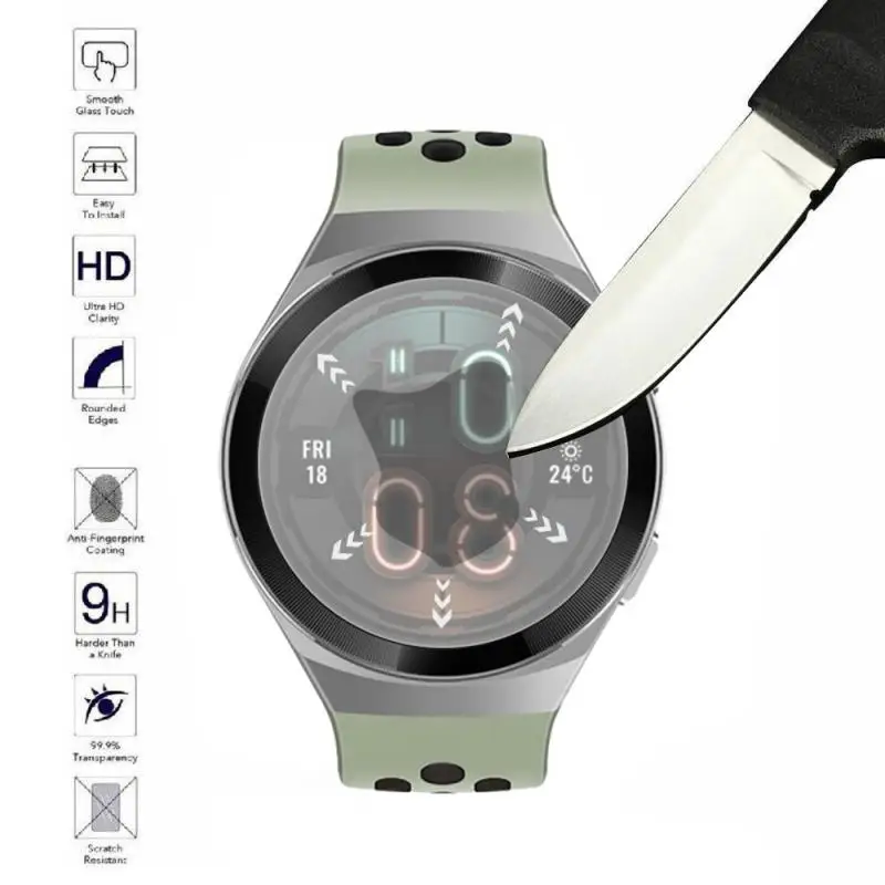 Закаленное стекло для Huawei Watch GT2e 46 мм ультратонкая Защитная Пленка премиум класса