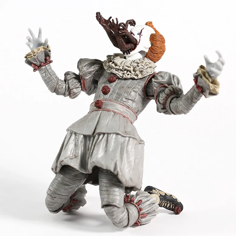 NECA Stephen King's It Pennywise Ultimate dancing Clown Ver. ПВХ фигурка игрушка светодиодный светильник