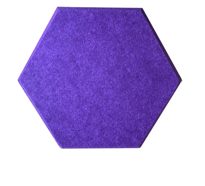 Круглый акустические панели 10 шт./упак. акустические панели для обработки экологически чистый полиэстер Материал акустические стеновые панели - Цвет: violet color