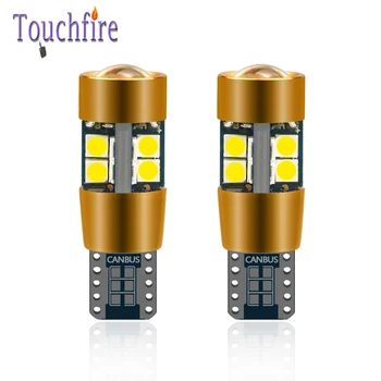 

2PCS T10 W5W 194 Canbus 3030 19SMD Car Bulb Clearance Auto Reading Interior Door Parking Light 6000K white ice blue Pink Red