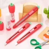Mini couteau Portable pour l'art de la carotte, emballage Express, coupe-papier de bureau, papeterie scolaire, 1 pièces ► Photo 2/6