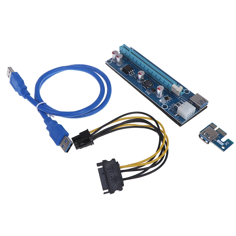 Computer Cables Sale USB 3.0 PCI-E Express 1x to16x Extender Riser Card Adapter SATA Power Cable Cord Cable Length: 30cm, Color: 1 Computer Cables Sale USB 3.0 PCI-E Express 1x to16x Extender Riser Card Adapter SATA Power Cable Cord Cable Length: 30cm, Color: 1
