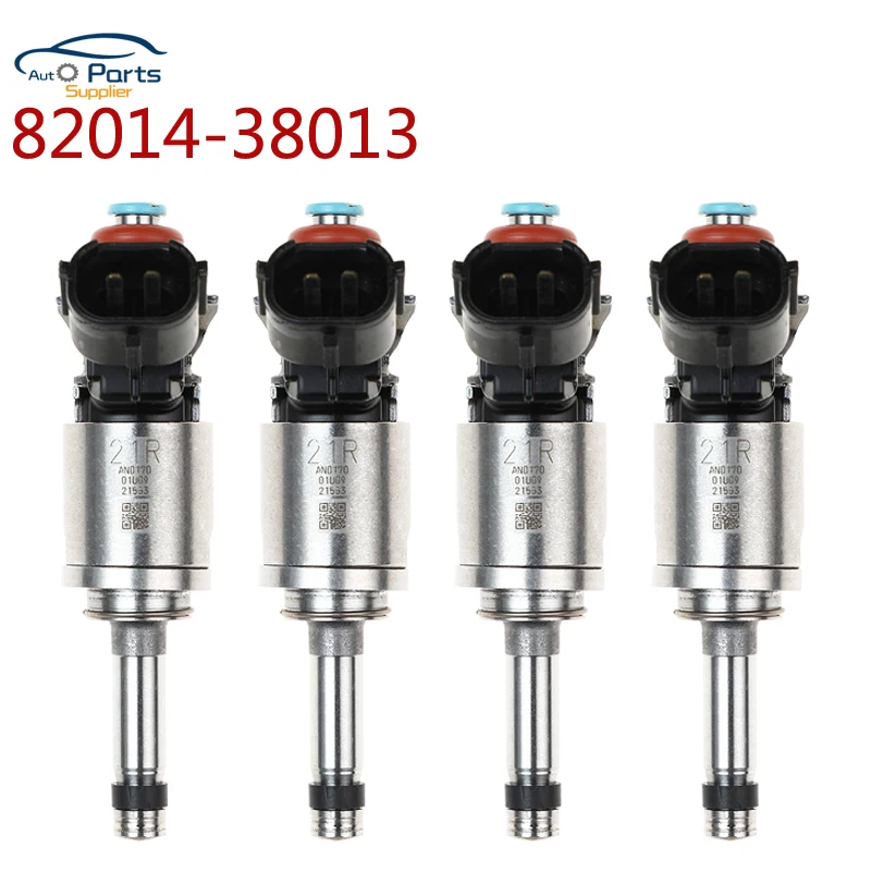 New4Pcs8201438013FuelInjectorForNISSANJUKEQASHQAI12DIGTJ11