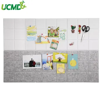 

Felt Wall Sticker Message Board Schedule File Photo Display Board Office Home Storage Wall Sticker Background Decor With Pushpin