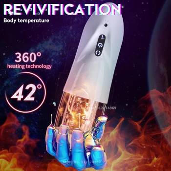 Automatic Telescopic Rotation Male Masturbator 10 adjustable Modes pussy adult Masturbator Cup Electric Climax Sex Toy for Men 2