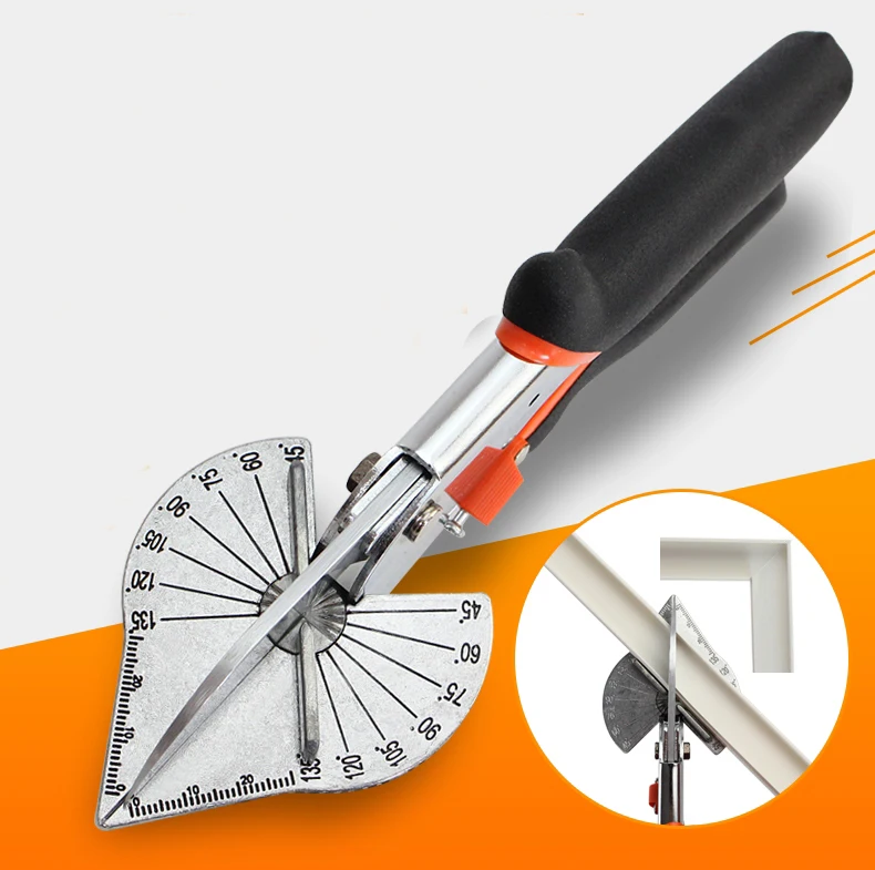 PVC Wood Multi Angle Trim Cutter, 45 Degree angle cutting scissors, hand shearing tools 2