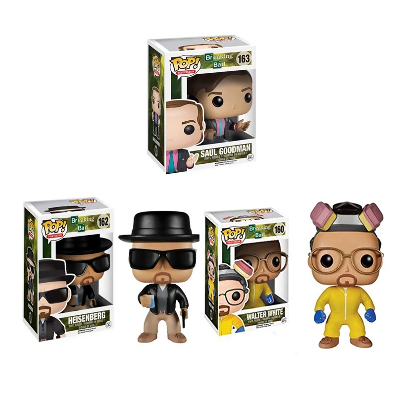 Funko POP Breaking Bad HEISENBERG виниловые фигурки Brinquedos Коллекция Модель оригинальная