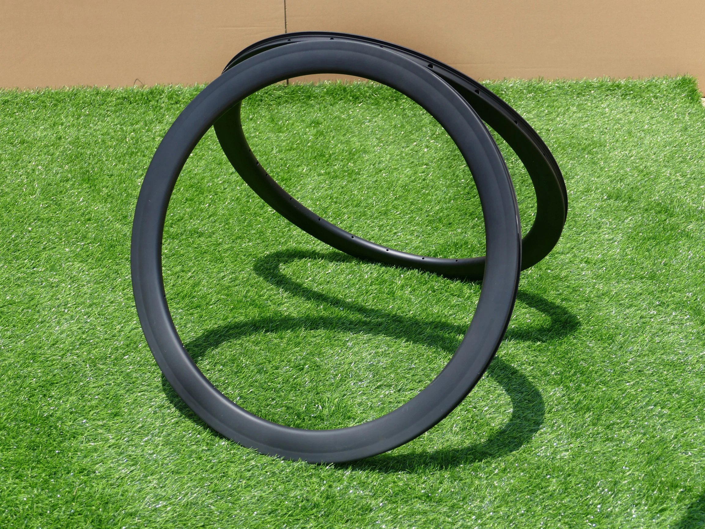 

Ultra Light Wheel Rims 50mm Full Carbon Road Cyclocross Bike Bicycle Clincher Wheel Rim for Disc Brake 25mm Width
