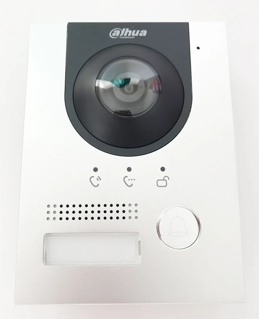 Dahua VTO2202F-P-S2 - Videoportero con Cámara de Ojo de Pez de 2MP