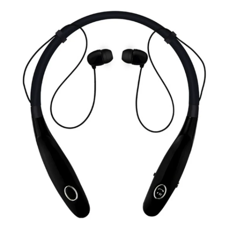 Bluetooth V5 0 Headset Sport Running Headset Wireless Stereo Magnetic Earbud Neckband Earphone Large Power For IPhone Android