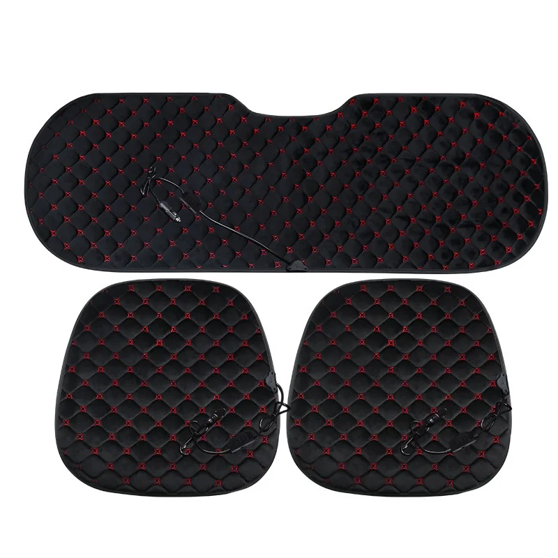 

Car Seat Heated Cushion Warmer 12V Auto seat Winter Heating Car Seat Cover Heater Cold Weather Protection Warm-Keeping
