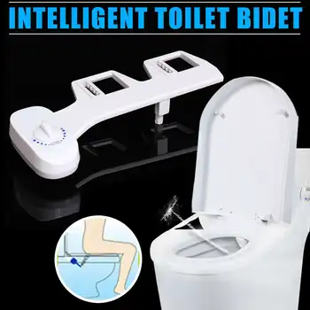 

Bathroom Toilet Seat Bidet Sprayer Cold Water Non-Electric Single Nozzle Adjustable Sprayer Nozzle Sprinkle 1/2'' 15/16''