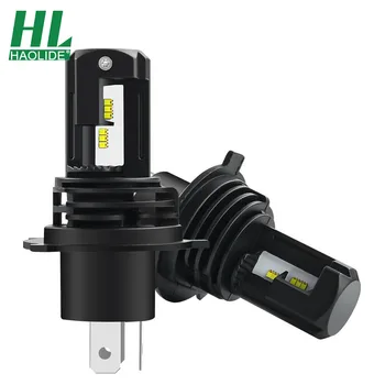 

HAOLIDE 2Pcs H4 Car Head Light LED Bulb Hi/Lo 110W 26000LM Headlight Conversion Kit Lamp Motorcycle Mini