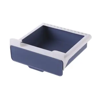 

Punch-free Cabinet Pencil Box Under Desk Drawer Organizer Table Storage Box Case