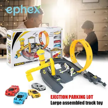 

Ephex Cool Multicolor Collection Rail Cars Toy Decor Assembly Car Toys Gift Diy Kidsroom