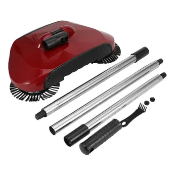 

Practical Household Plastic Broom Dustpan Set Vacuum Floor Cleaner Hand Push Type Sweeping Machine Hand-Propelled Sweeper