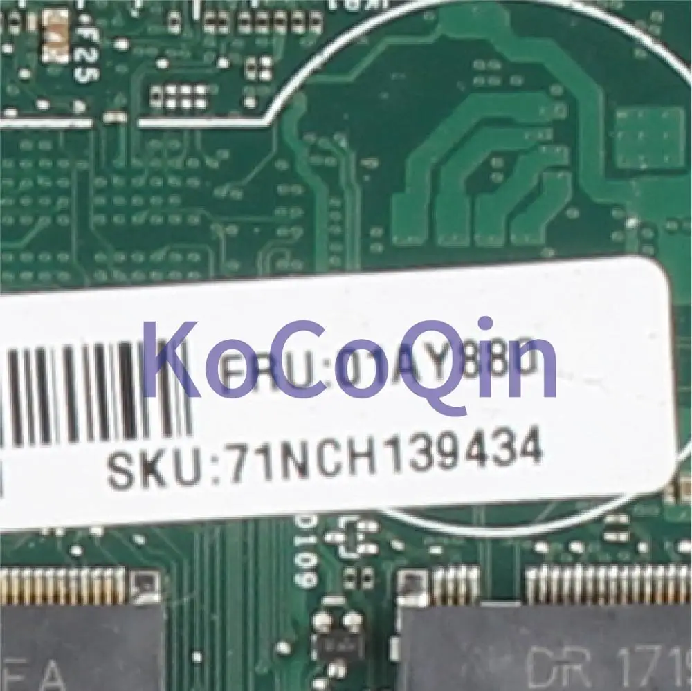 lower price  KoCoQin Laptop motherboard For LENOVO Thinkpad YOGA 260 SR2EY i5-6200U Mainboard 01AY880 AIZS1 LA-C
