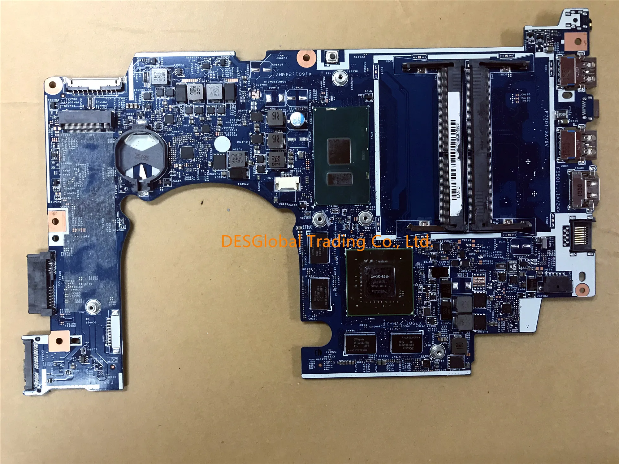 

14306-1M 448.06C09.001M For ACER ASPIRE VN7-572G Laptop Motherboard I7-6500U SR2EZ Mainboard Fully Tested Fast Shipping
