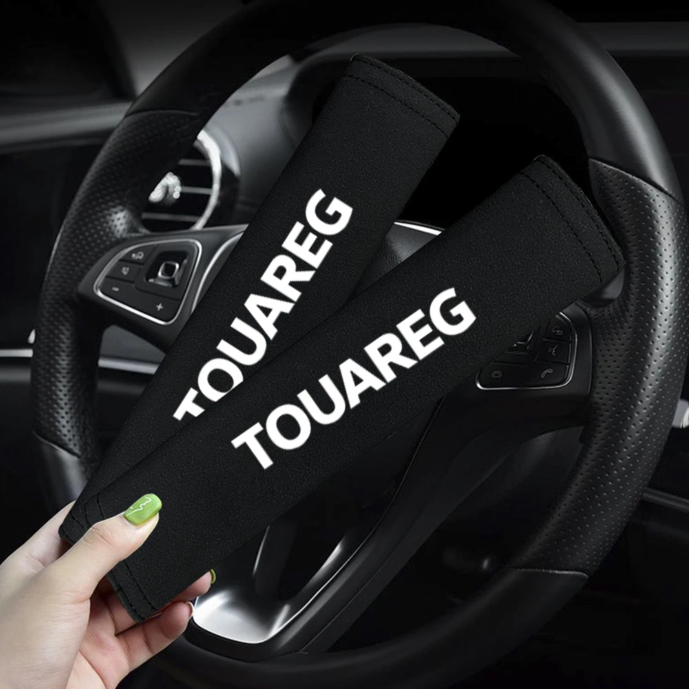 2 шт. накладки на ремень безопасности автомобиля VW Volkswagen Touareg 1 3 2021-2003 | Автомобили
