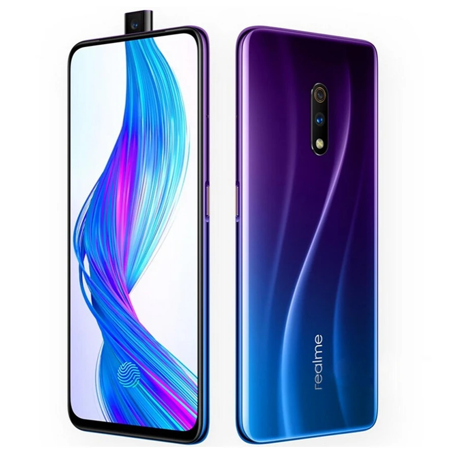 Оригинальный Новый мобильный телефон Realme X 6 53 &quot4/6/8 Гб RAM 64/128 ГБ ROM Snapdragon 710 двойная