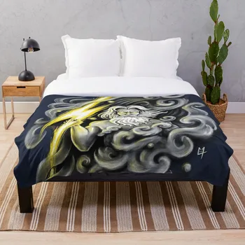 

Zeus Blanket Wool Flannel Plush Blanket Bedspread For office Sherpa Blanket Couch Quilt Cover Travel
