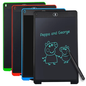 

LCD Writing Tablet Kids Drawing Tablet 12 Inch Electronic Graphic Board Portable Writing Pad Ultra Thin Hand Writing Gifts