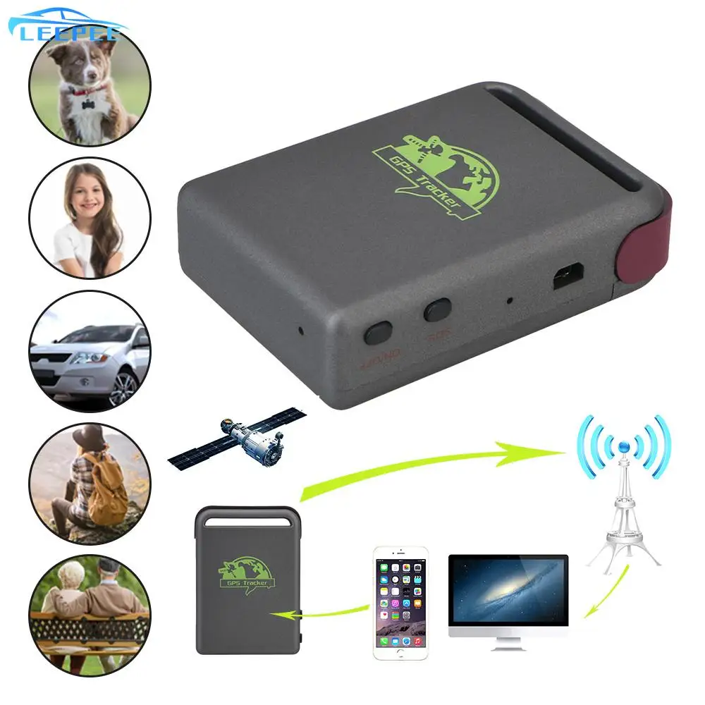 GPS Tracker Car Tracker GSM GPRS GPS Tracker Car Vehicle Tracking Locator Device TK102B Over Speed Alarm Remote Control Car Accessories
