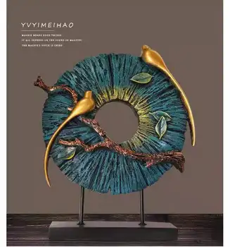 

YILUNXI korean-style brow frame home decoration shop opening gifts moving house moving gifts practical fortune in figurines