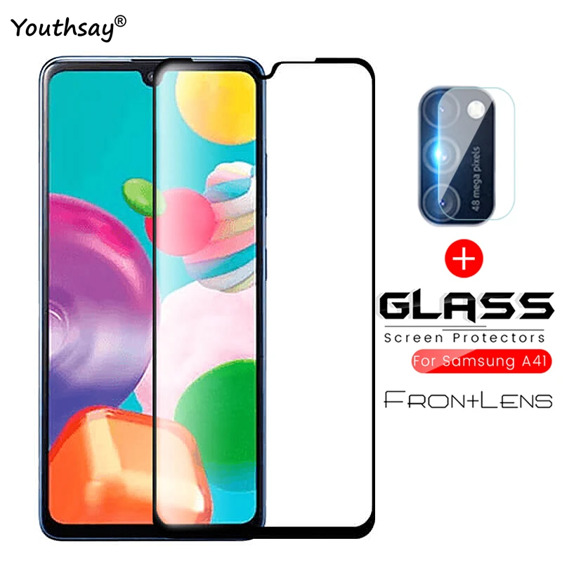 Закаленное стекло для Samsung Galaxy A42 Защитная пленка экрана камеры A41 A31 A11 A51 A21 A71 M31 M51