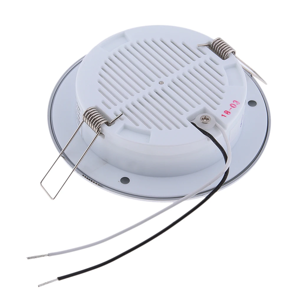 4.5 inch DC 24V LED RV Recessed Ceiling Dome Light 4.5W Marine Boat Interior Lighting for Camper RV Trailer Yacht (Cool White)