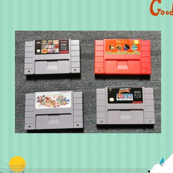 

Super China Remix Game card for 16 Bit Game Console Game Cartridge Support all USA/EUR/Japan SNES Consoles