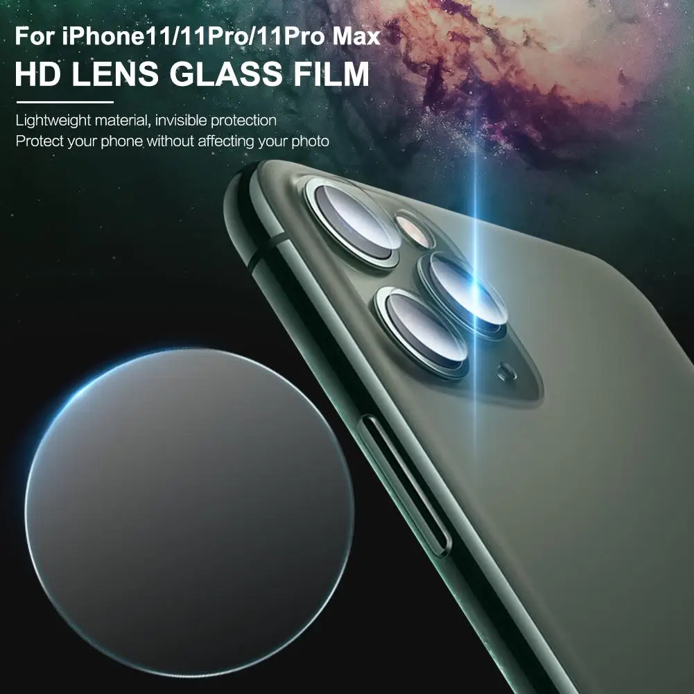 6PCS Len Camera Film For IPhone 11 Pro XS Max Tempered Glass Screen Protector For IPhone 11 Lens Glass For IPhone11 Pro