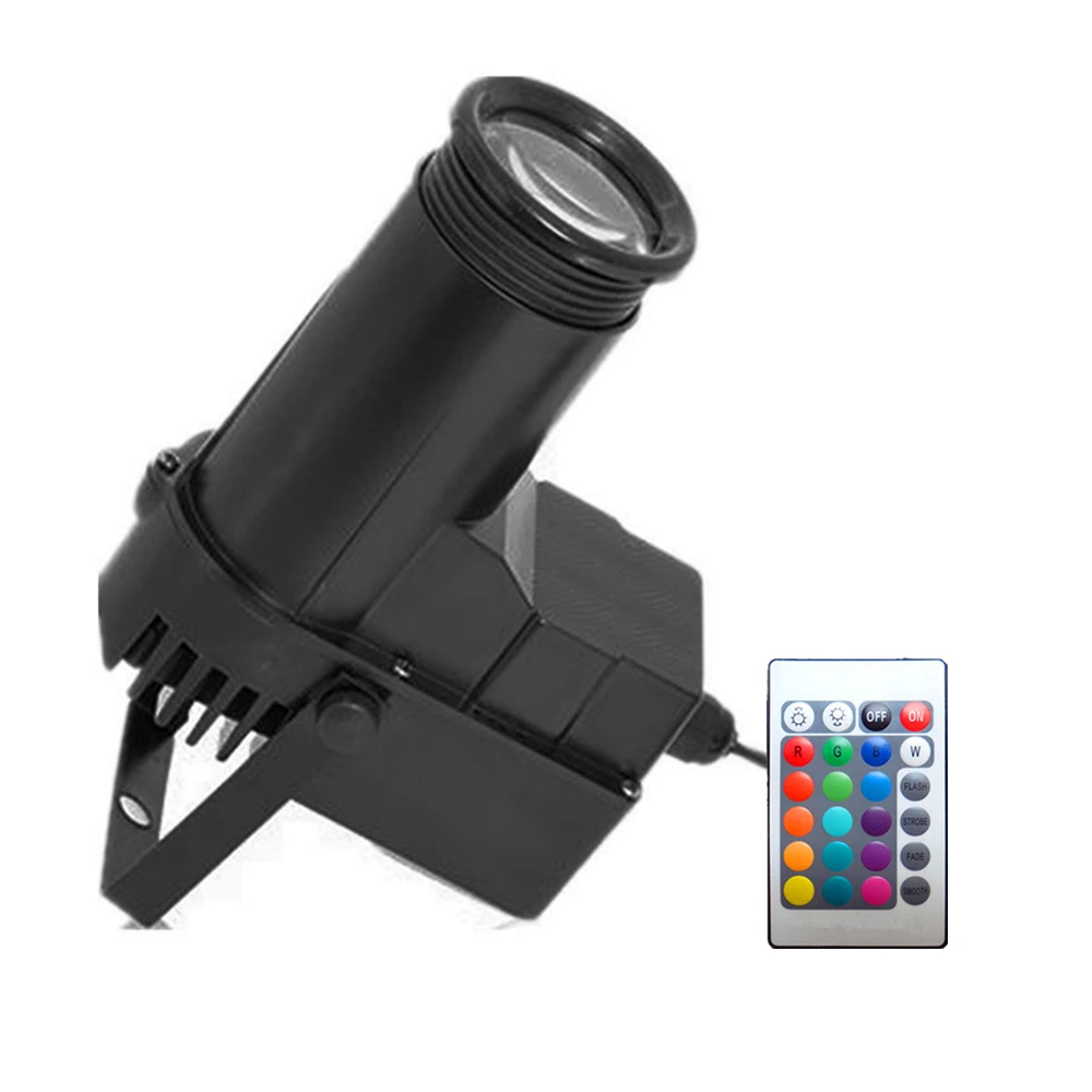 10 Вт RGB DJ сценический Точечный светильник ing/беспроводной пульт дистанционного