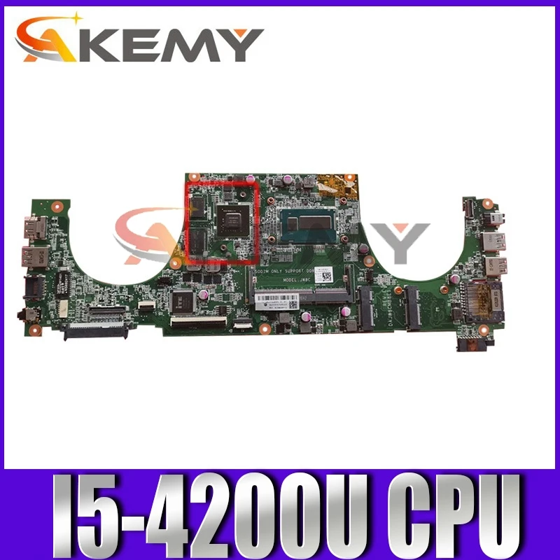 Оригинальная материнская плата для ноутбука DELL Vostro 5470 V5470 Core I5-4200U CN-02TK7V 02TK7V DAJW8CMB8E1