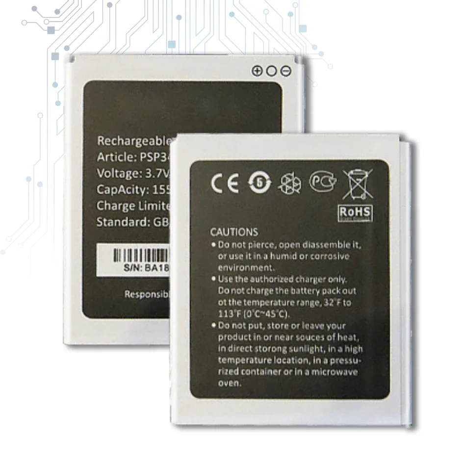 Аккумулятор для Prestigio MultiPhone PSP 3458 DUO с трековым кодом | Мобильные телефоны и
